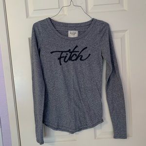 Abercrombie and Fitch Grey Long Sleeve Size XS